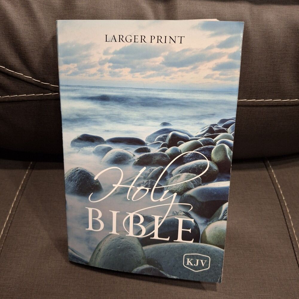 Holy Bible Thomas Nelson King James Version Larger Print Soft Paperback 2018